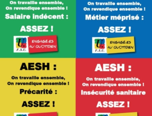 Mardi 16.12.2025 : mobilisons-nous pour la création d’un corps d’AESH