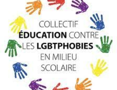 Lutte contre les LGBTIphobies : l’Éducation Nationale peut largement mieux faire !