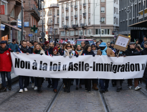 NON à la loi « Asile-Immigration » : plus de 2000 manifestants dimanche 21 janvier – les photos…