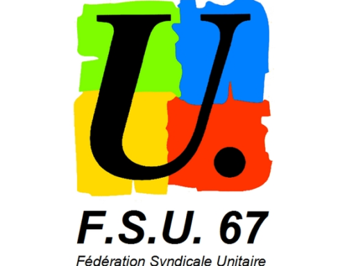 La FSU 67 s’associe à la peine de la communauté éducative